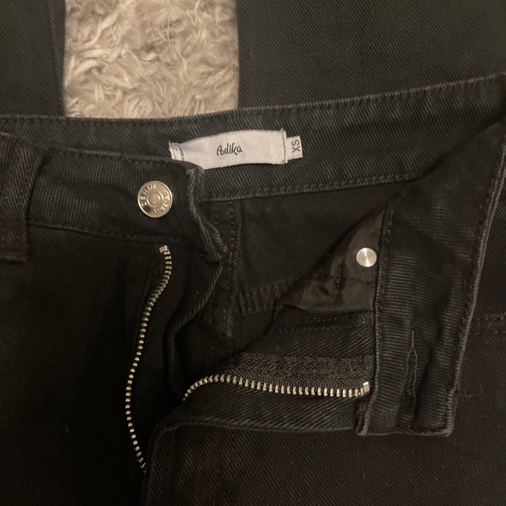 Adika black ripped jeans